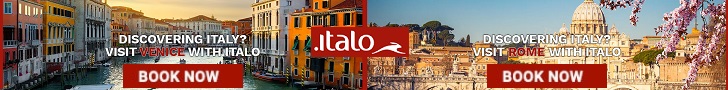 Get your train tickets and travel all over Italy only at Italo